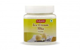 Puramio Ice Cream Mix Vanilla   Plastic Jar  250 grams